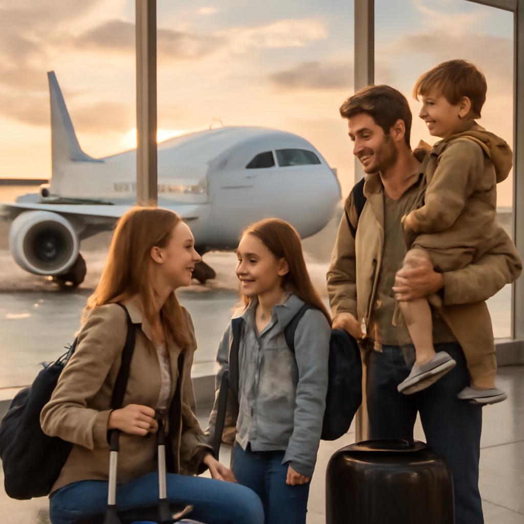 milhas para milhas para famílias