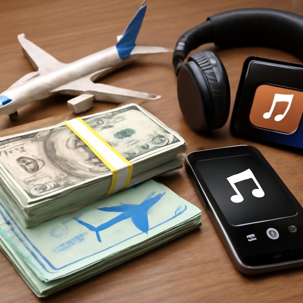 milhas para pacotes de assinaturas musicais
