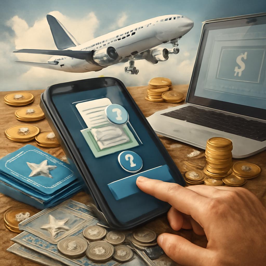 milhas para pagamento de contas digitais