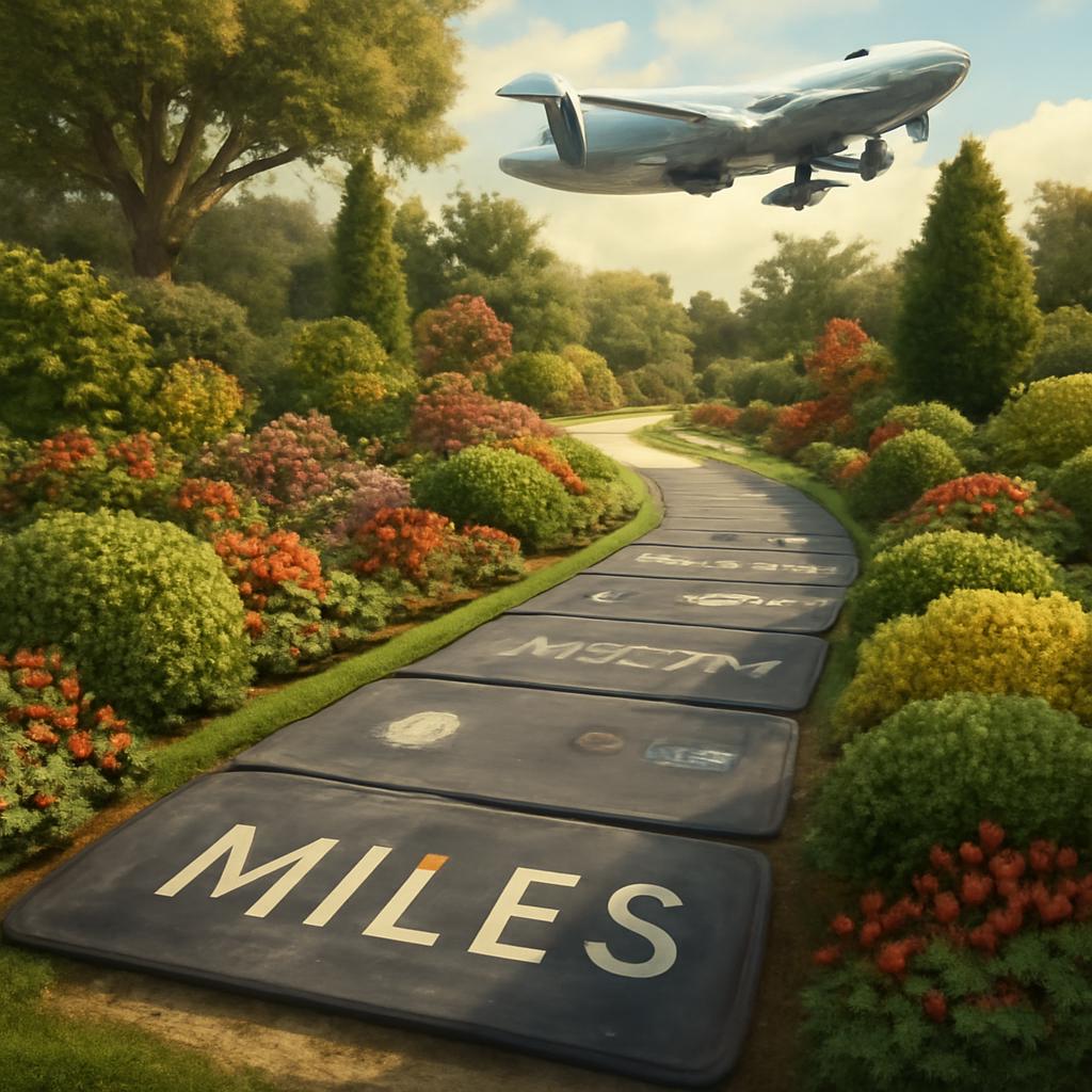milhas para paisagismo