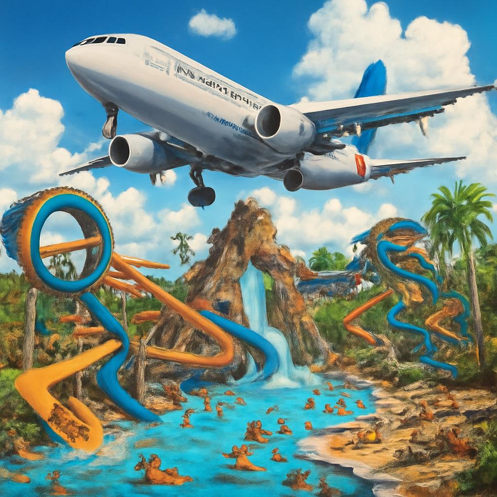 milhas para parques aquáticos