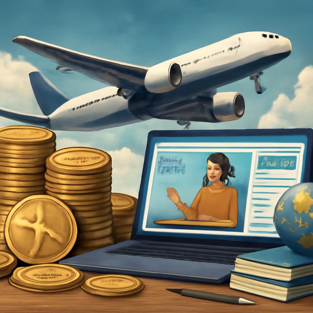milhas para plataforma de cursos