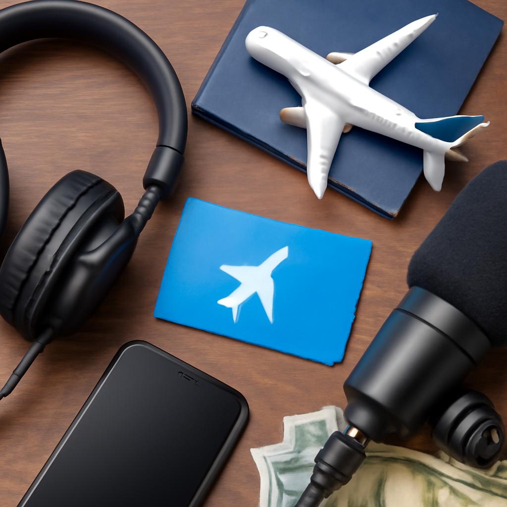 milhas para podcasts de áudio