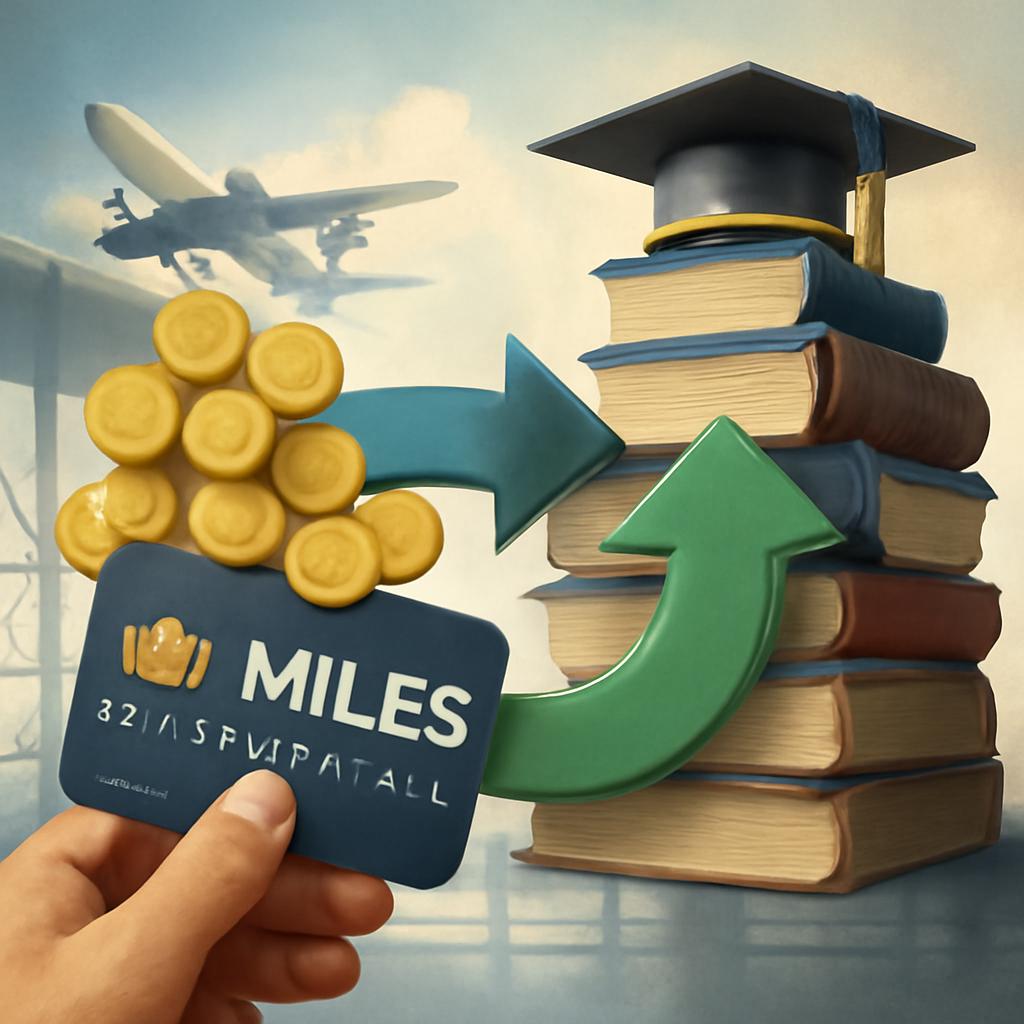 milhas para pontos para cursos
