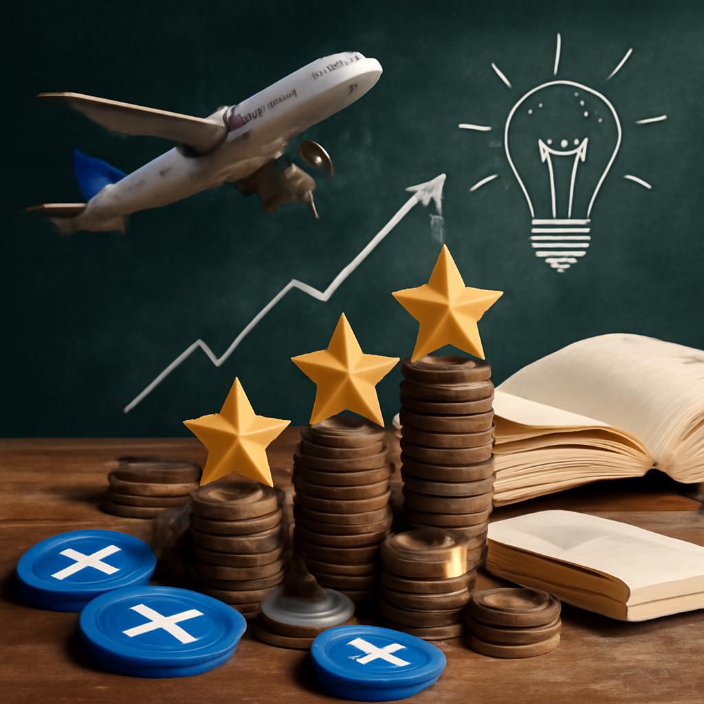 milhas para pontos para educação empreendedora
