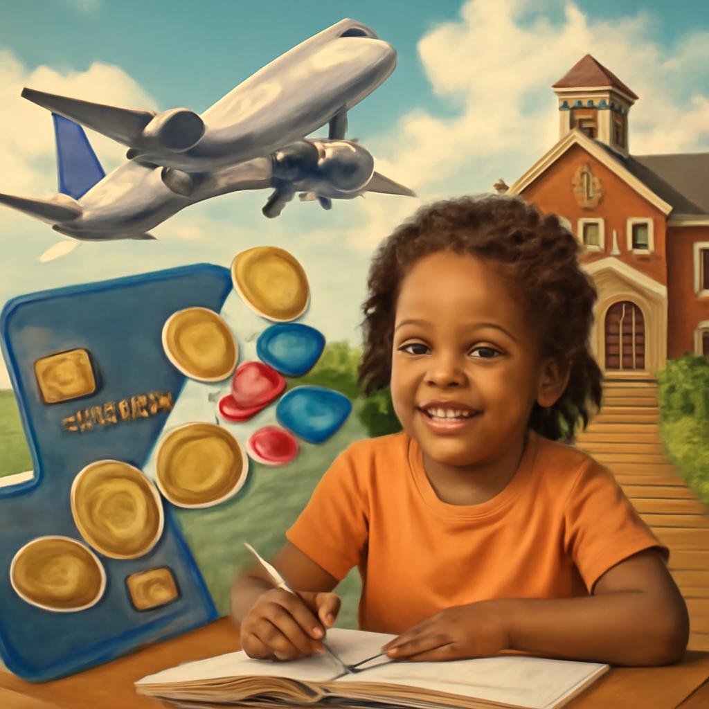 milhas para pontos para educação infantil
