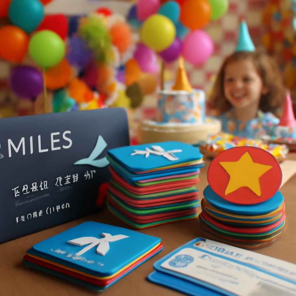 milhas para pontos para festas infantis