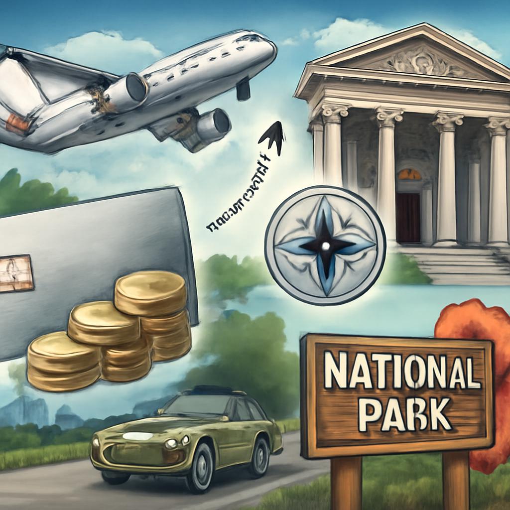 milhas para pontos para museus e parques nacionais