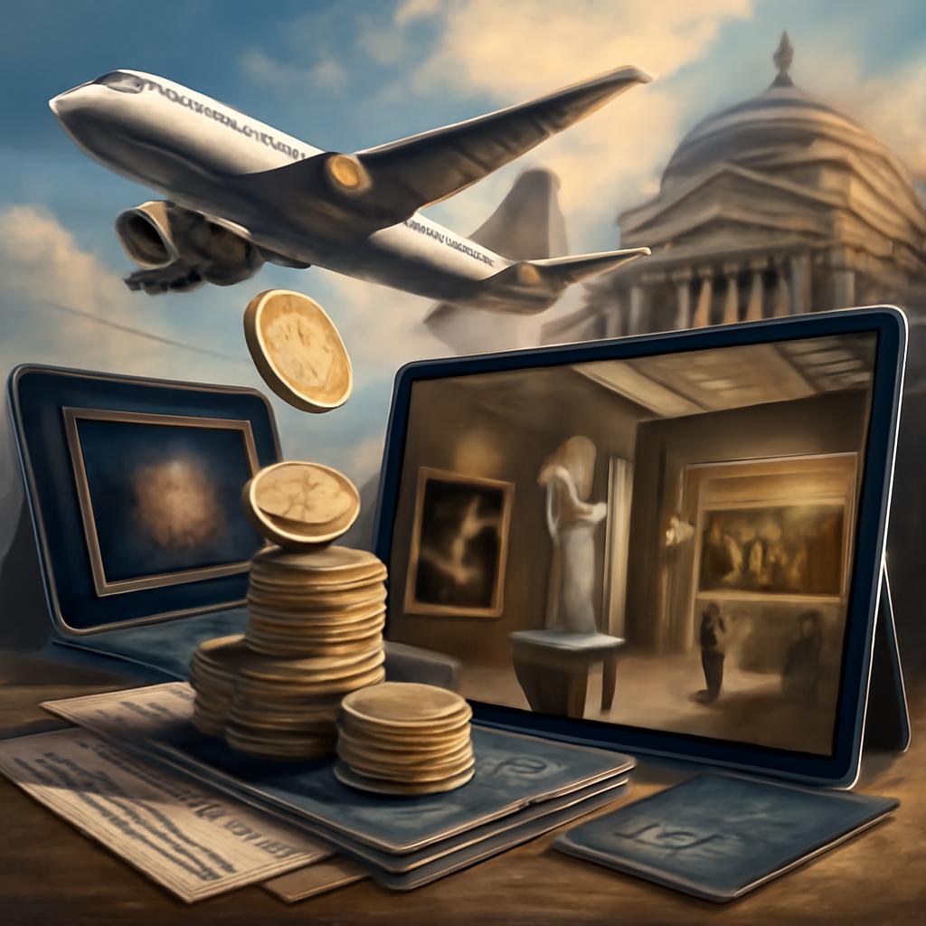 milhas para pontos para museus virtuais e exposições