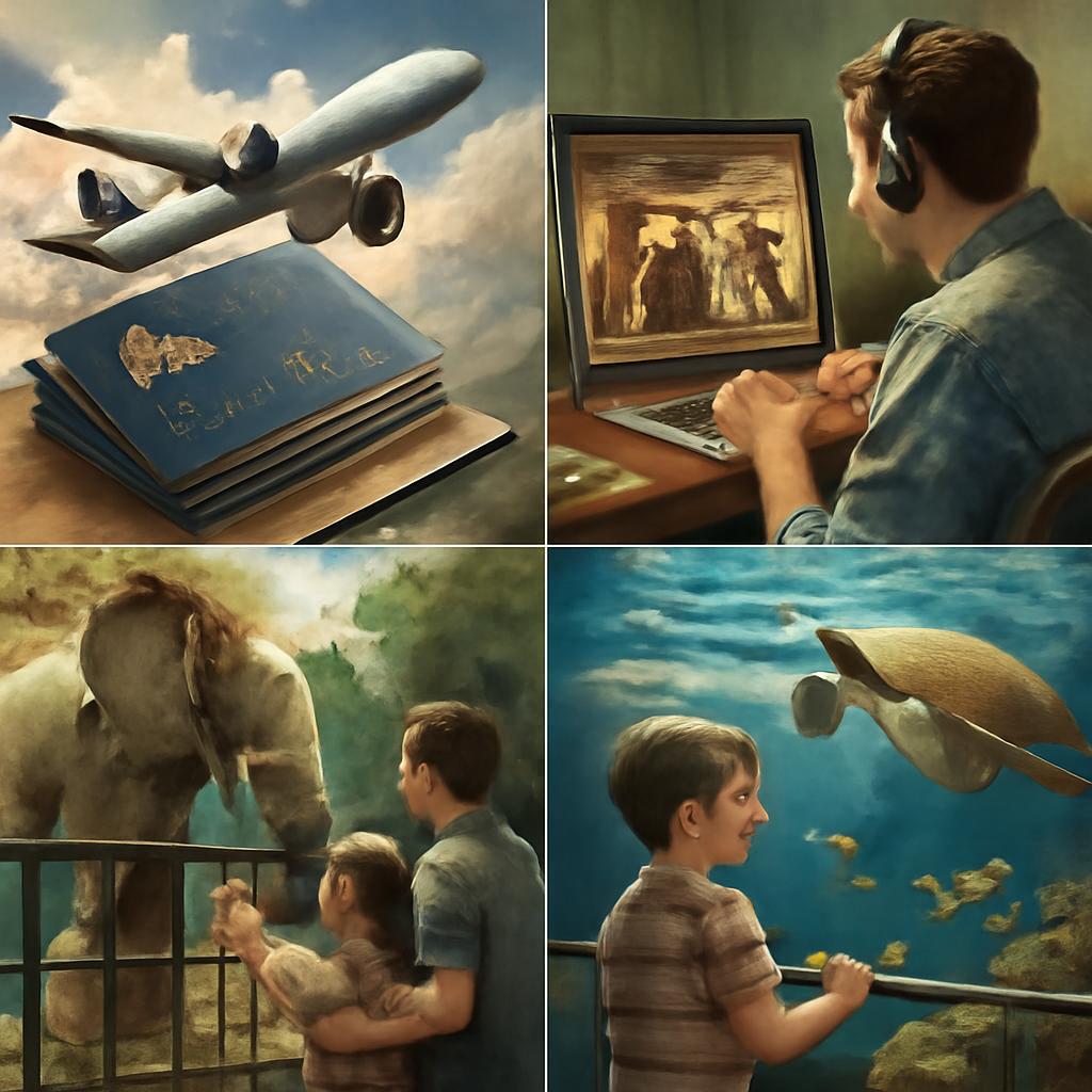 milhas para pontos para museus virtuais e zoológicos e aquários