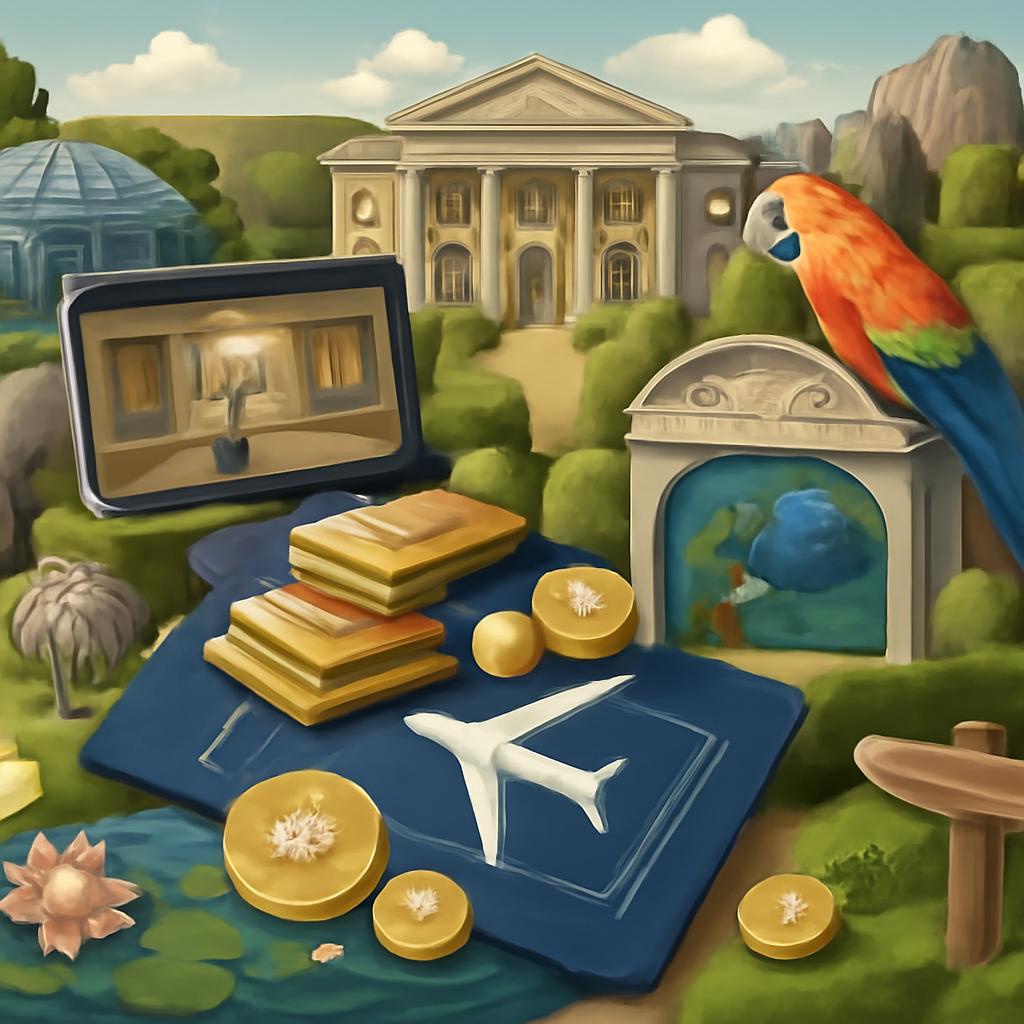 milhas para pontos para museus virtuais e zoológicos e aquários e parques e jardins botânicos e parques naturais e zoológicos