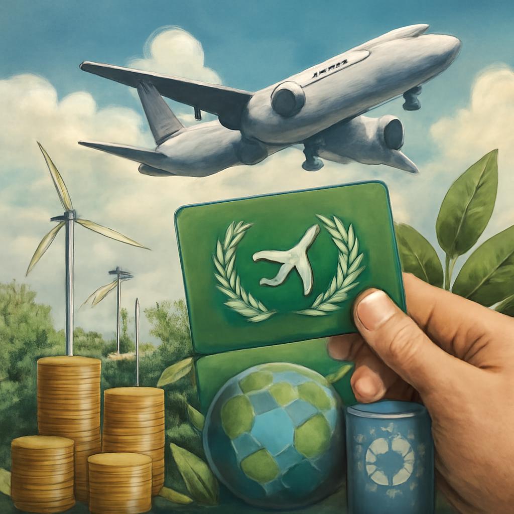 milhas para programa de pontos sustentável