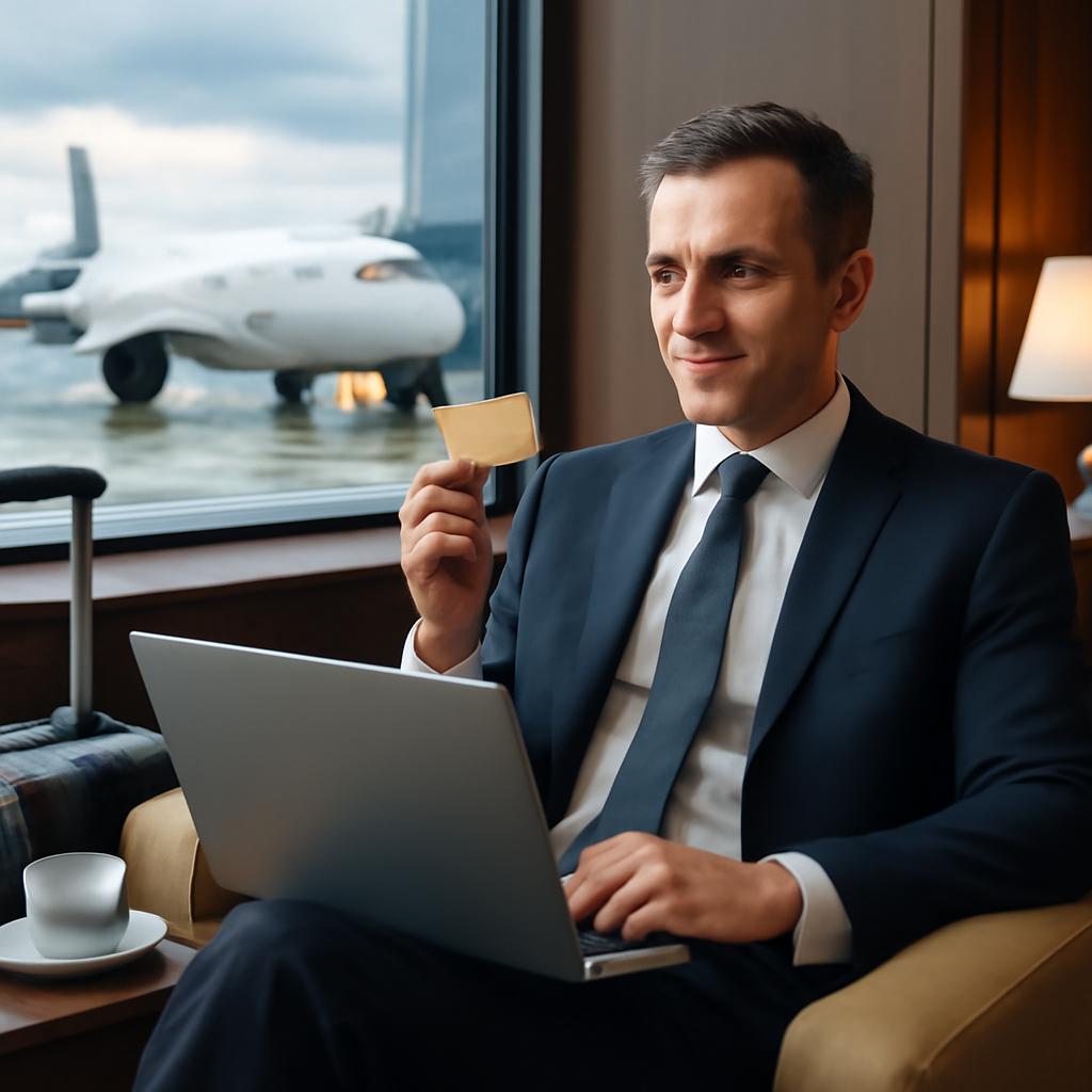 milhas para programa empresarial de clientes VIP