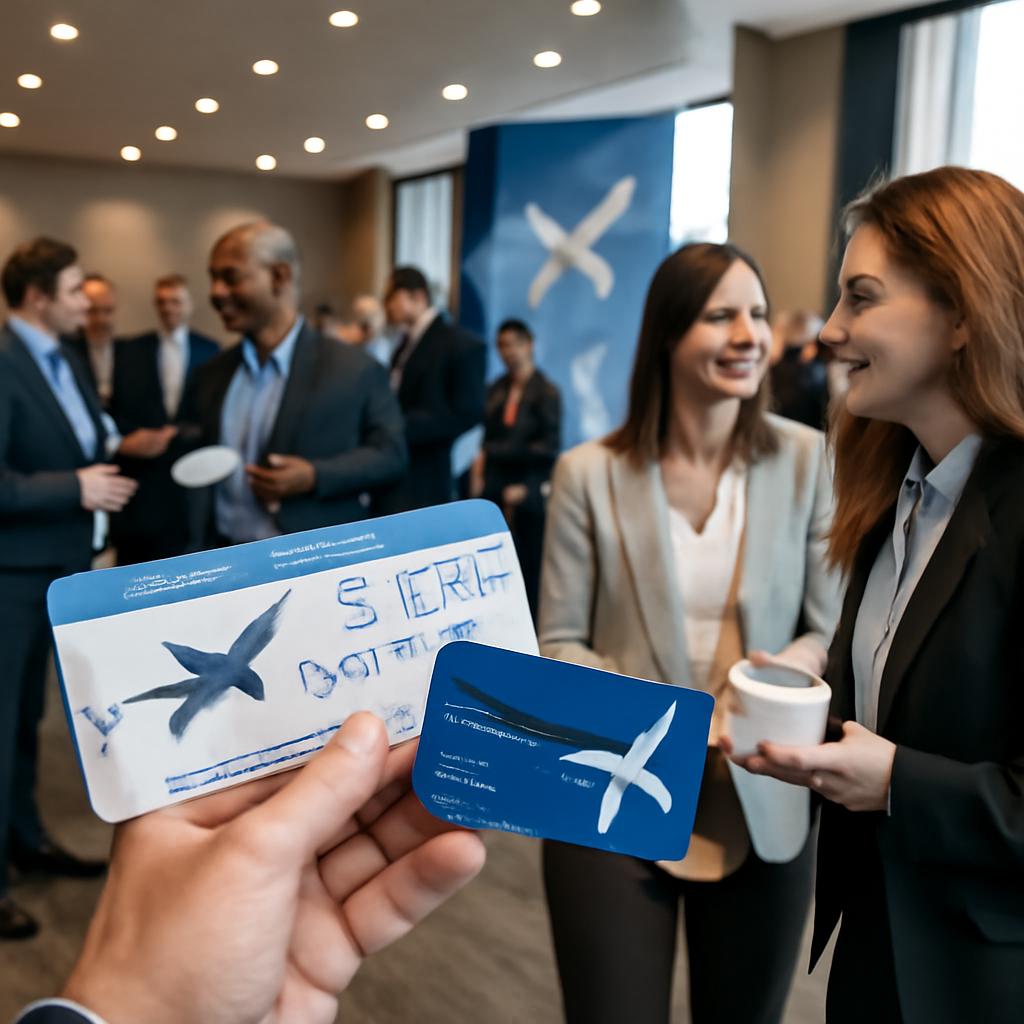 milhas para programas de fidelidade para eventos de networking