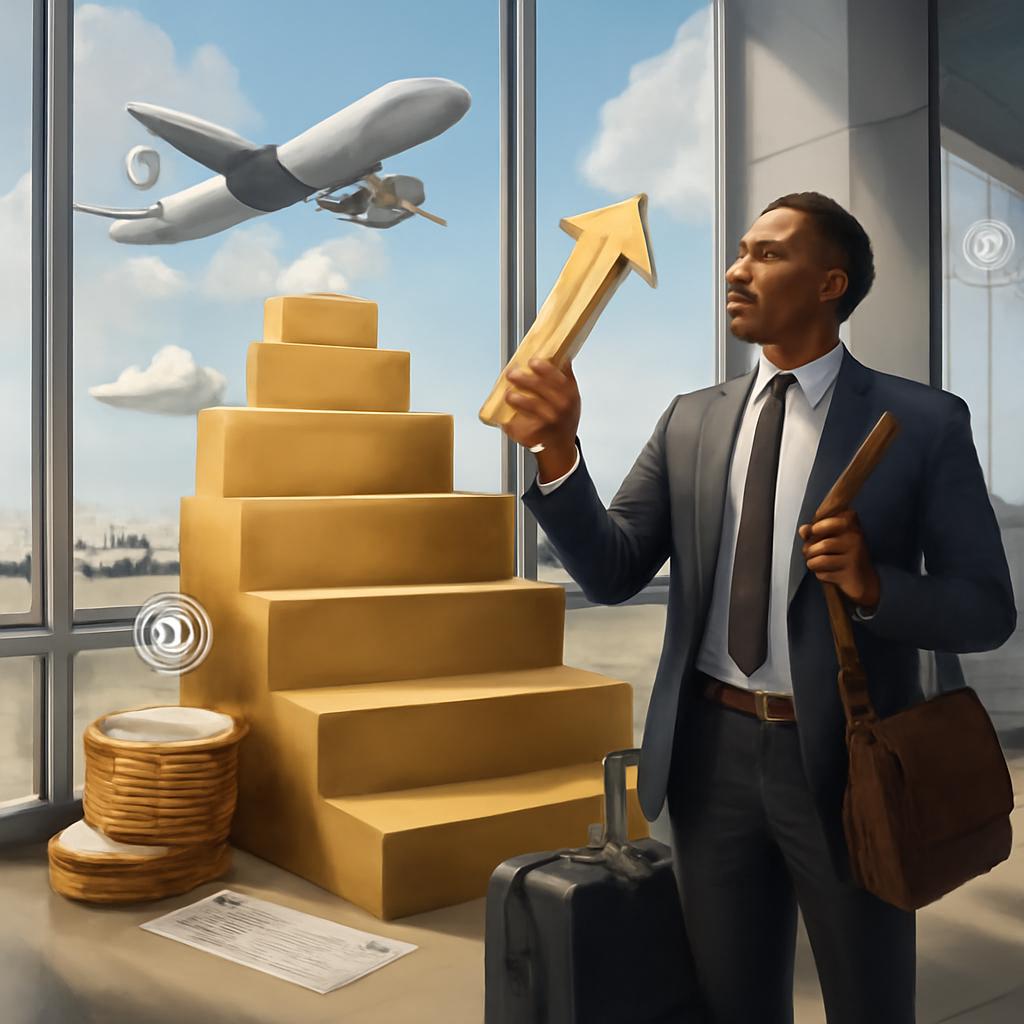 milhas para progressão de carreira