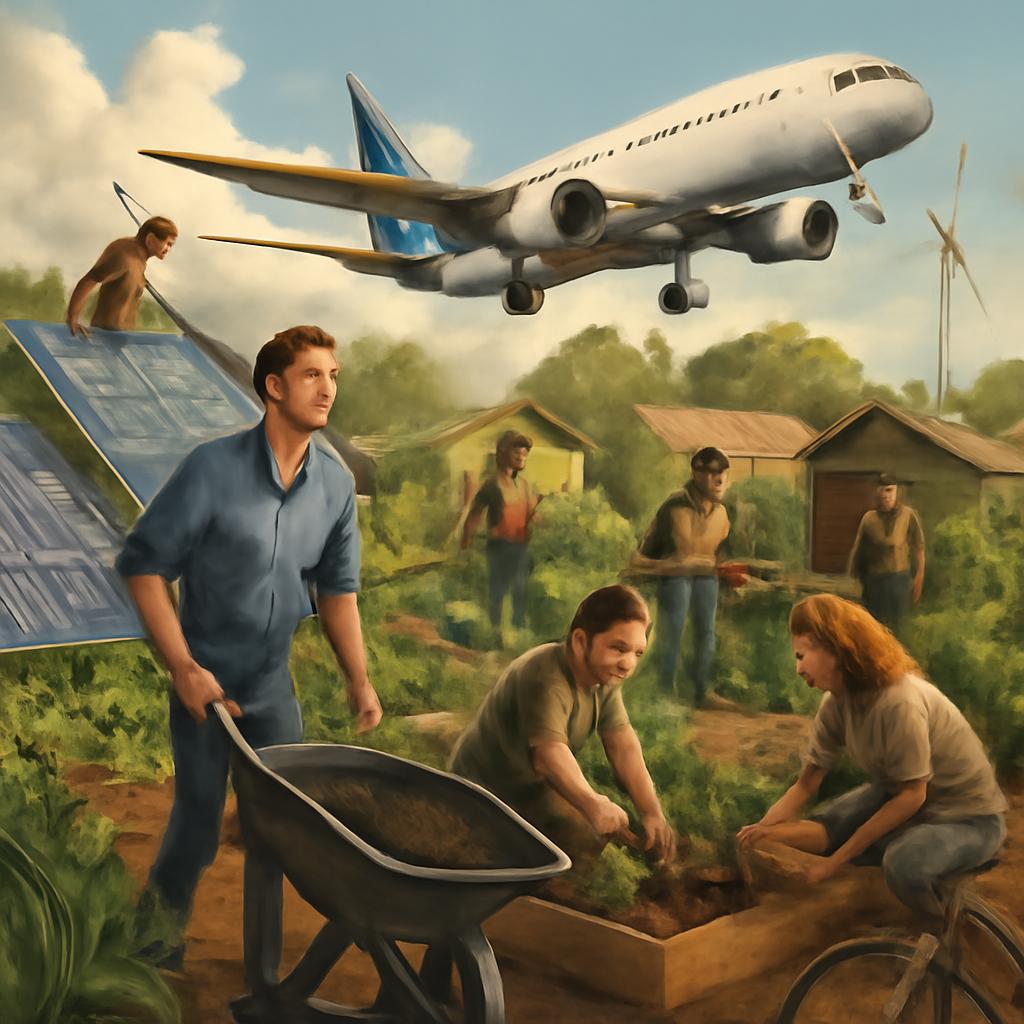 milhas para projetos comunitários de sustentabilidade
