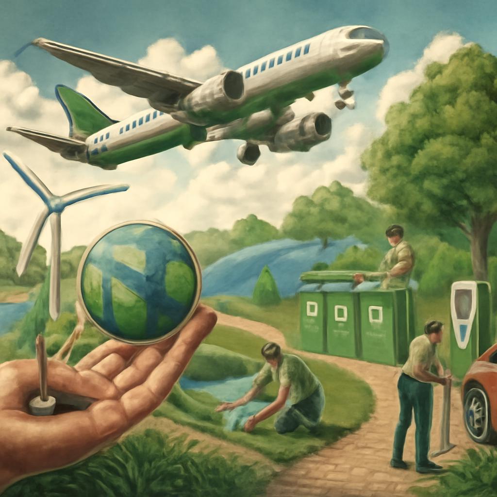 milhas para projetos de sustentabilidade