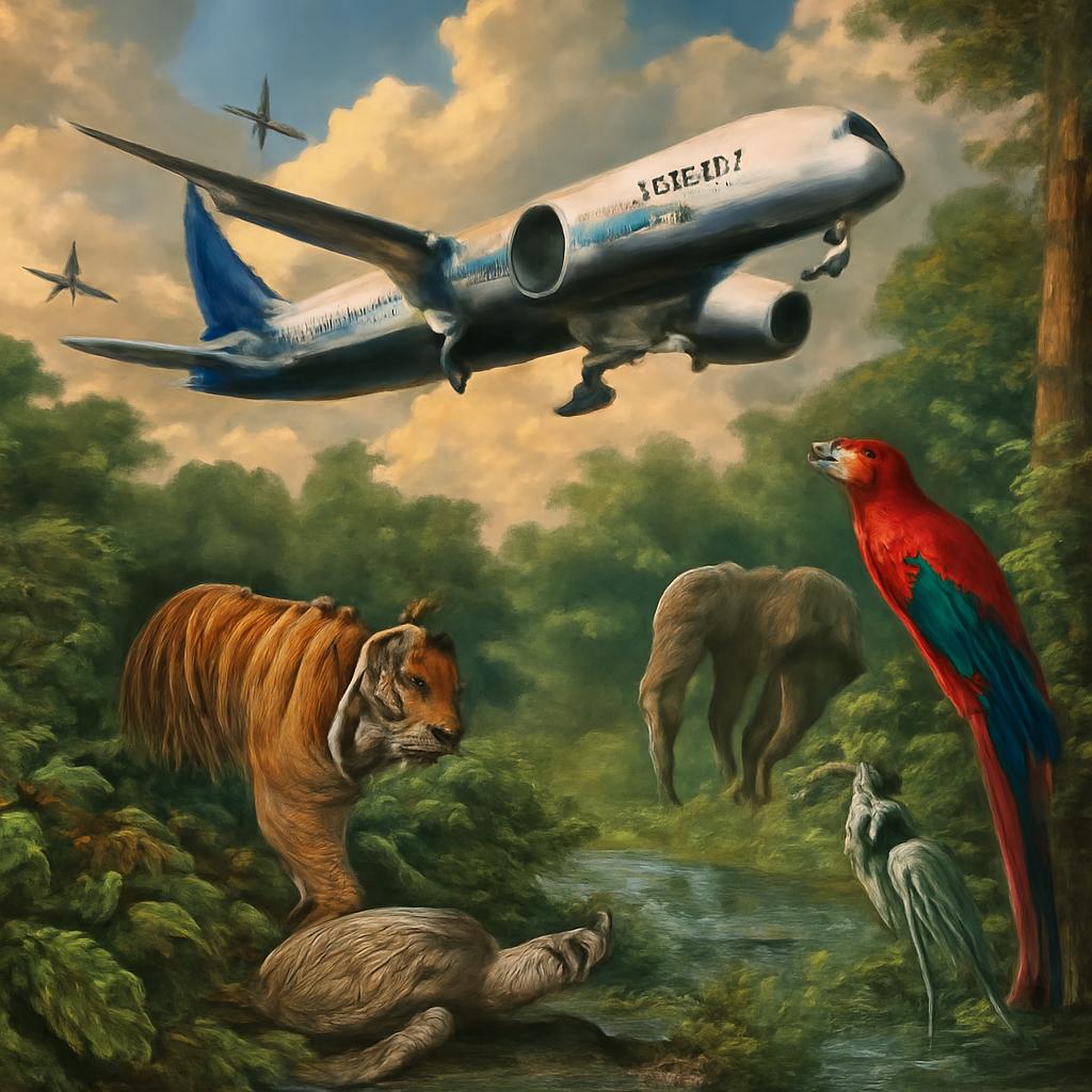 milhas para proteção de fauna e flora