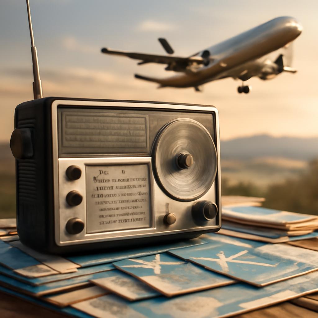 milhas para rádio