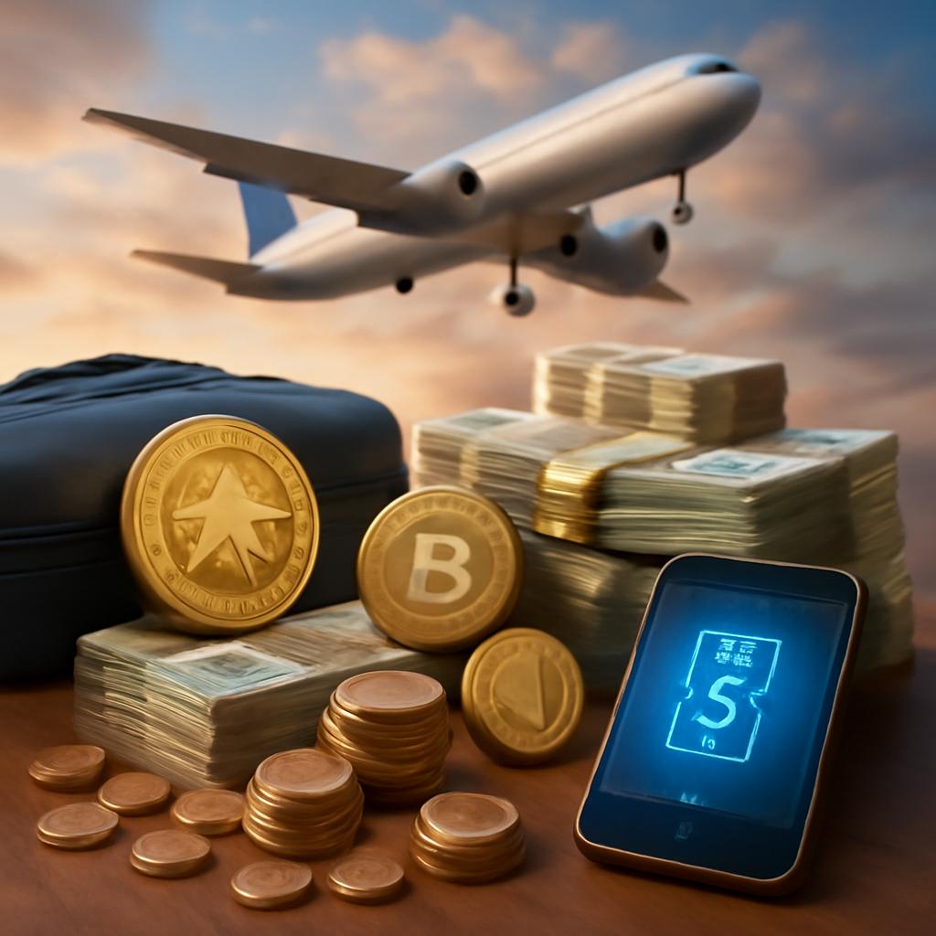 milhas para recursos financeiros digitais