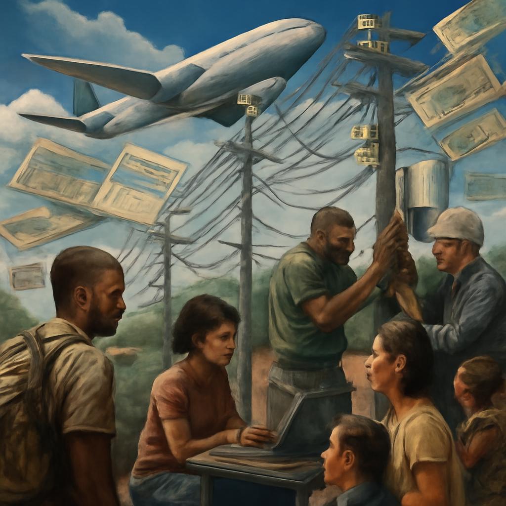 milhas para redes comunitárias