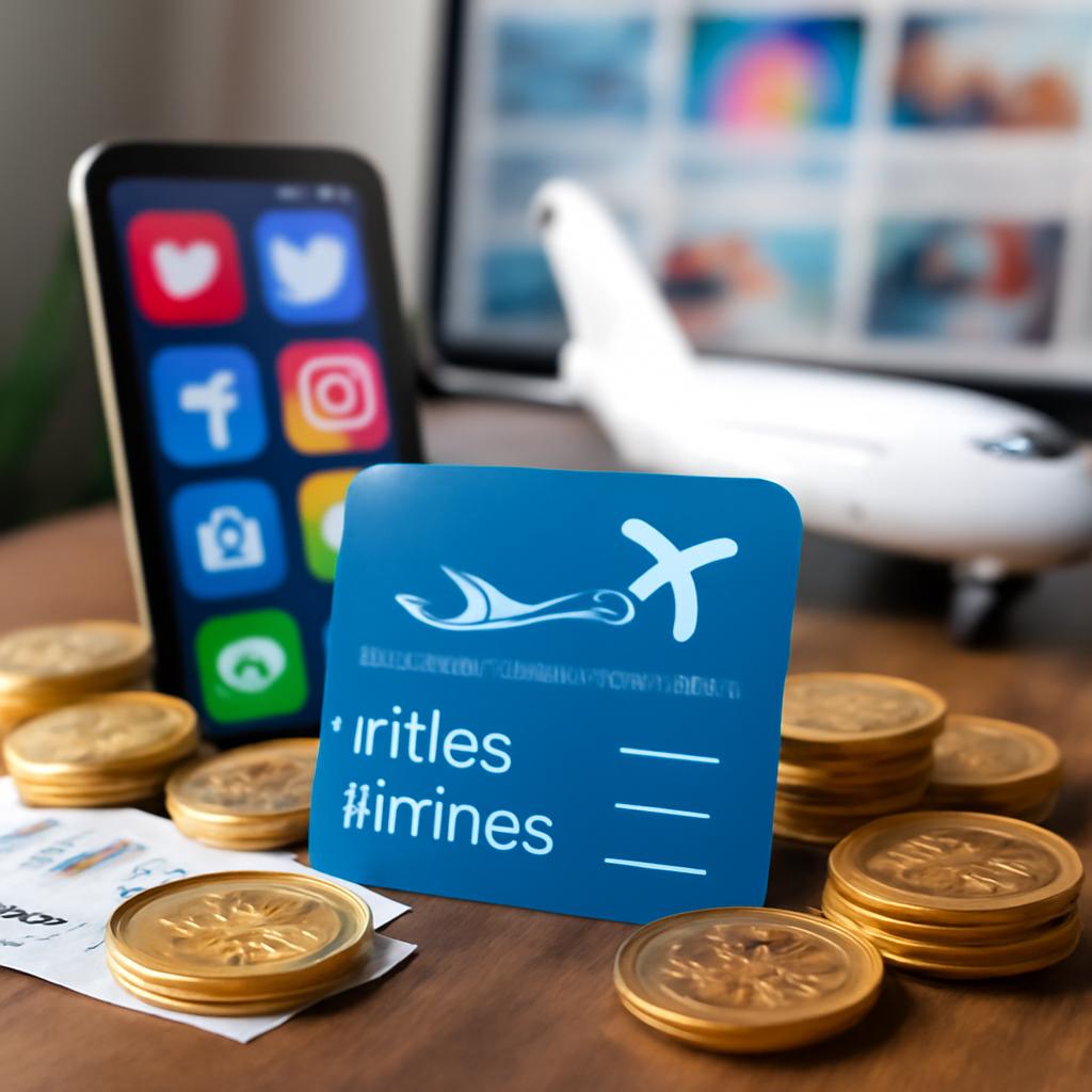 milhas para redes sociais online