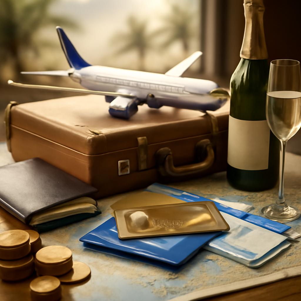 milhas para resgate de viagens de luxo