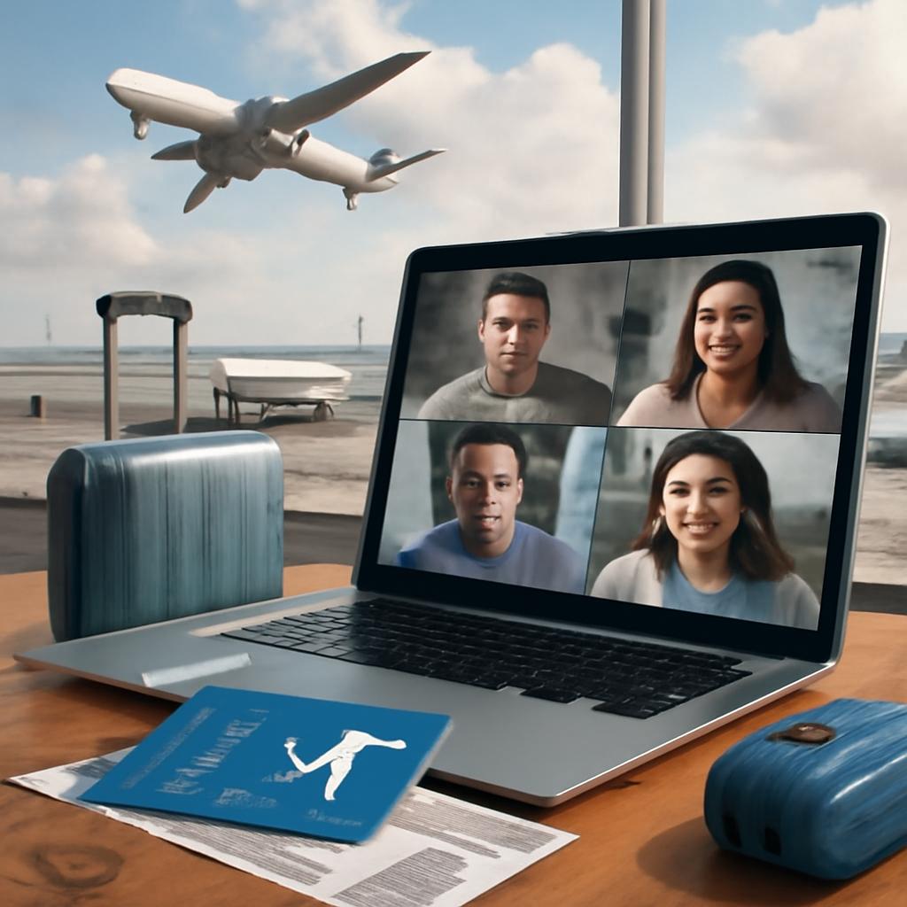milhas para reuniões digitais