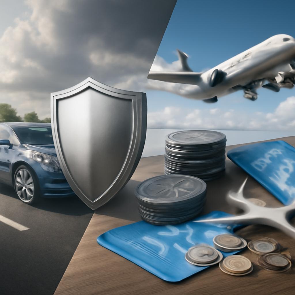 milhas para seguros de automóveis