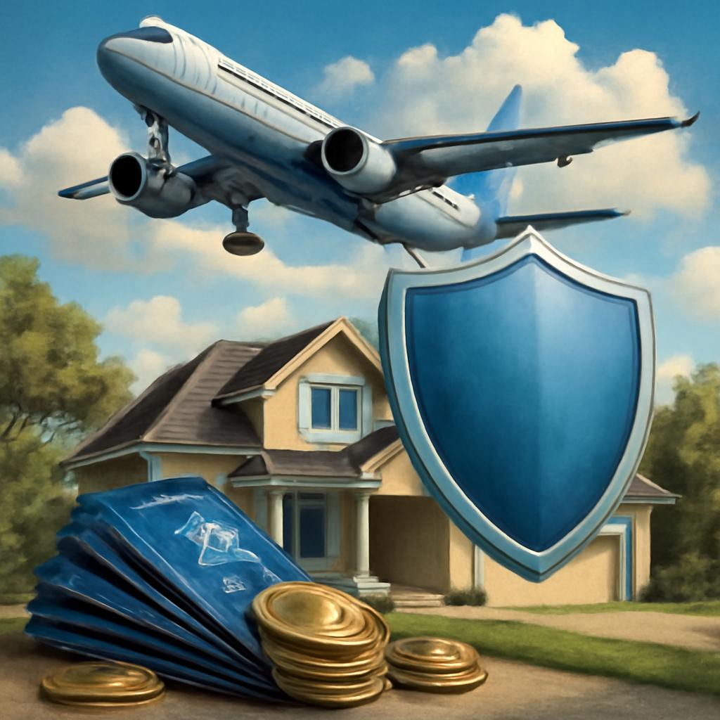 milhas para seguros residenciais