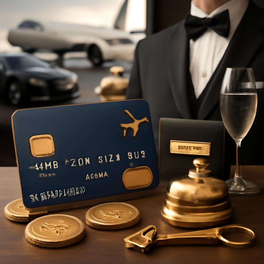 milhas para serviços de concierge e luxo
