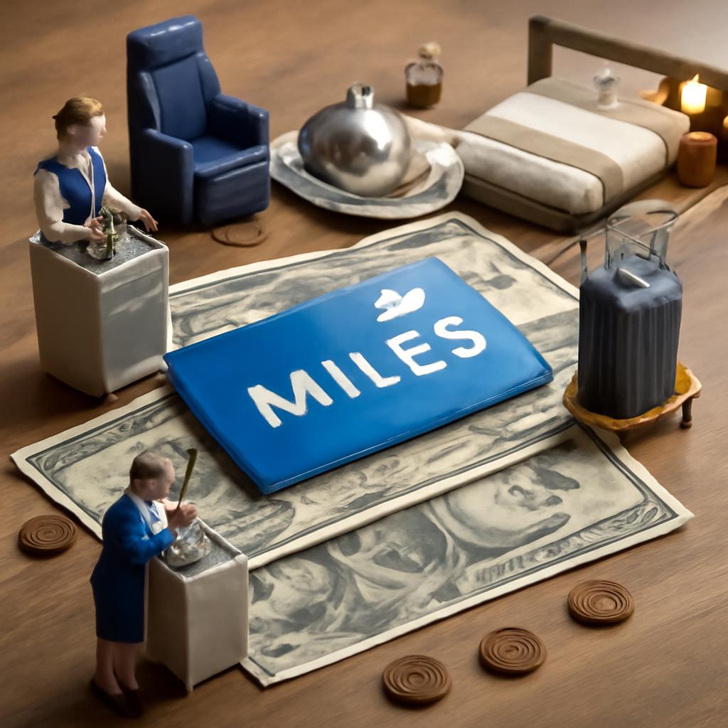 milhas para serviços extras