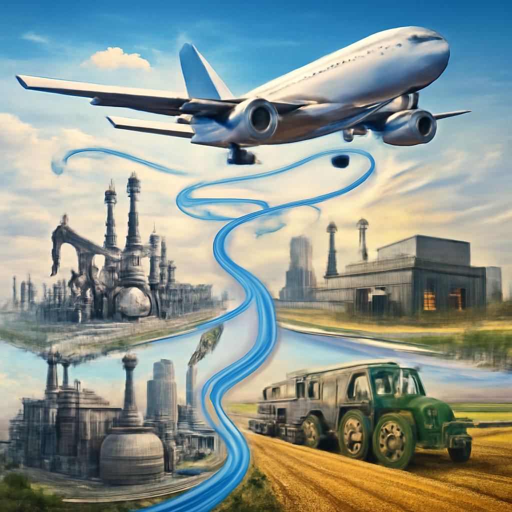 milhas para setores industriais