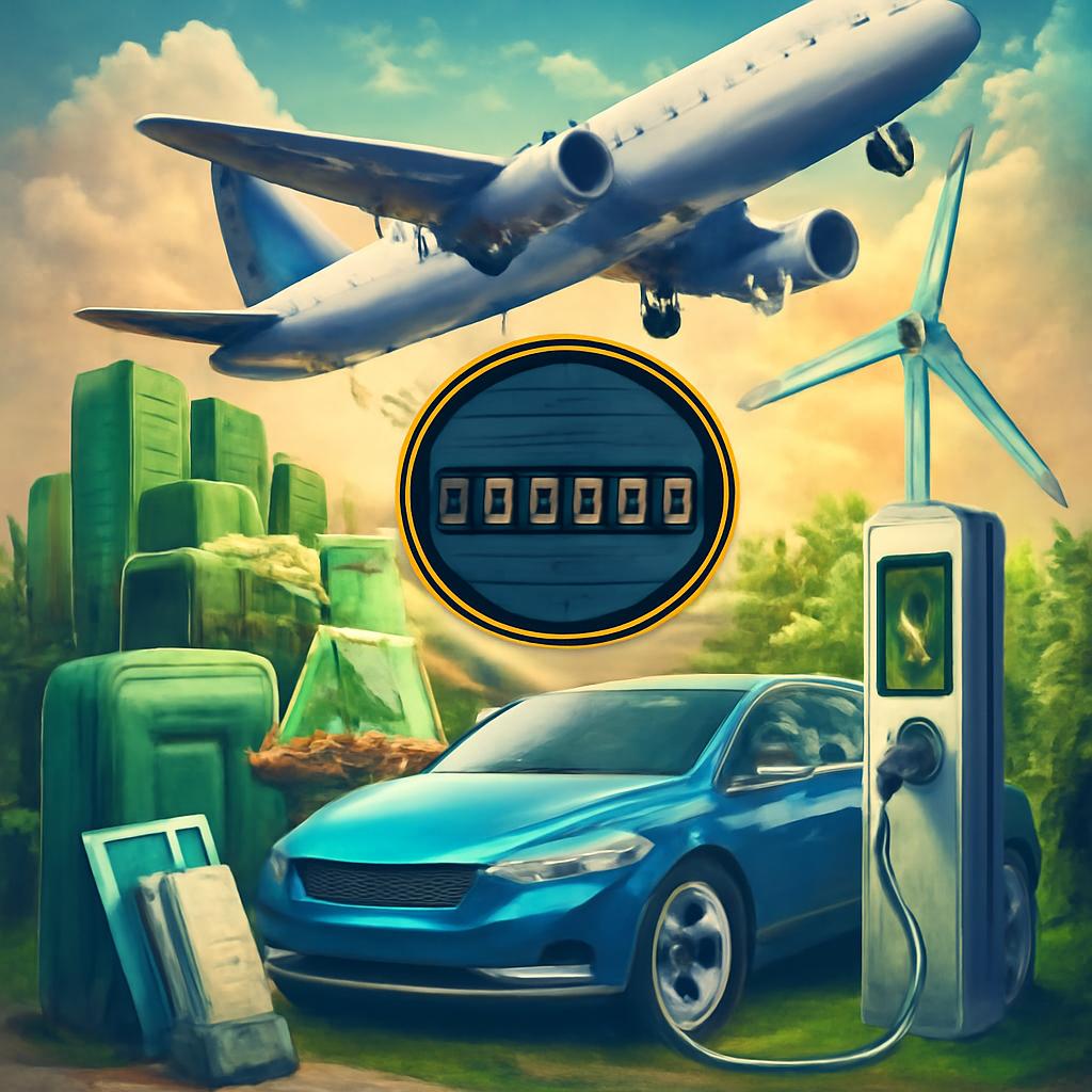 milhas para tecnologias sustentáveis