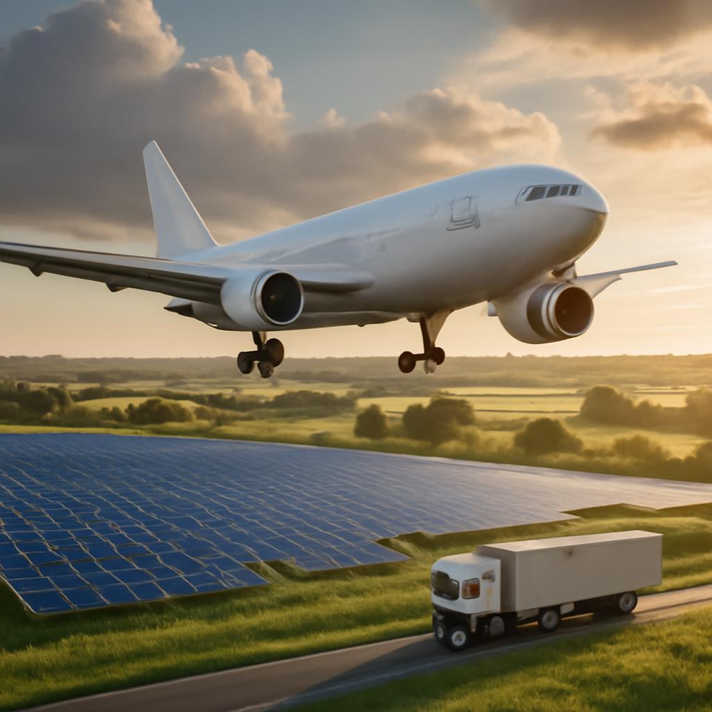 milhas para transporte de carga sustentável