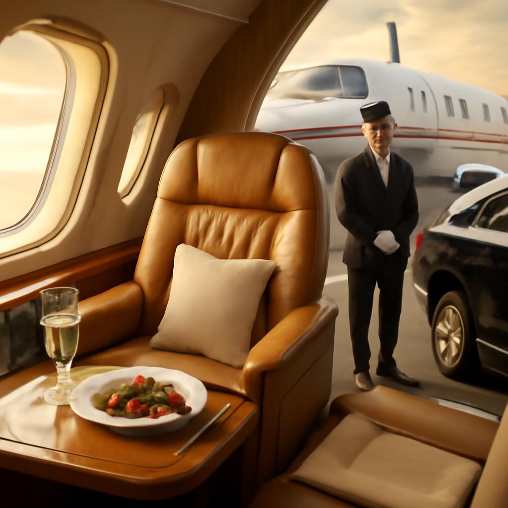 milhas para transporte de luxo
