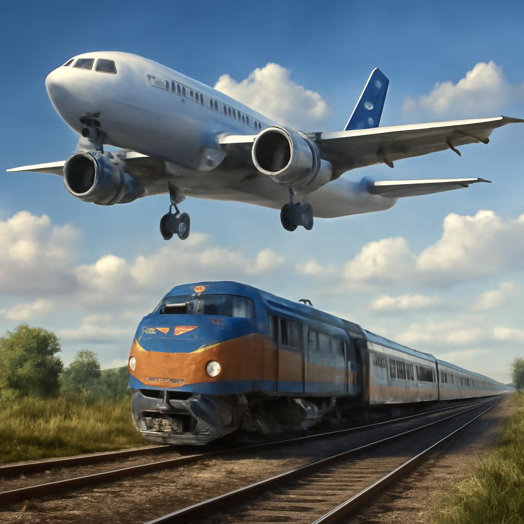 milhas para transporte ferroviário