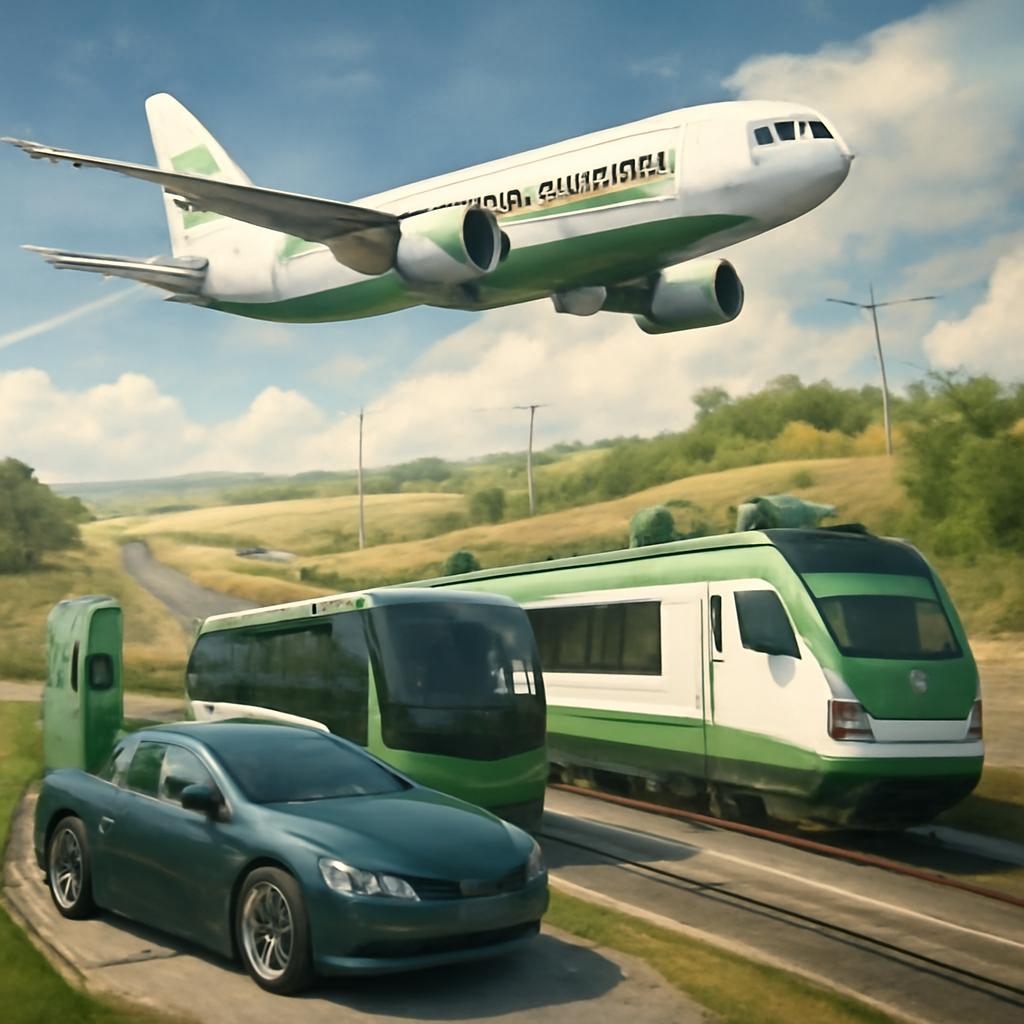 milhas para transporte interestadual sustentável