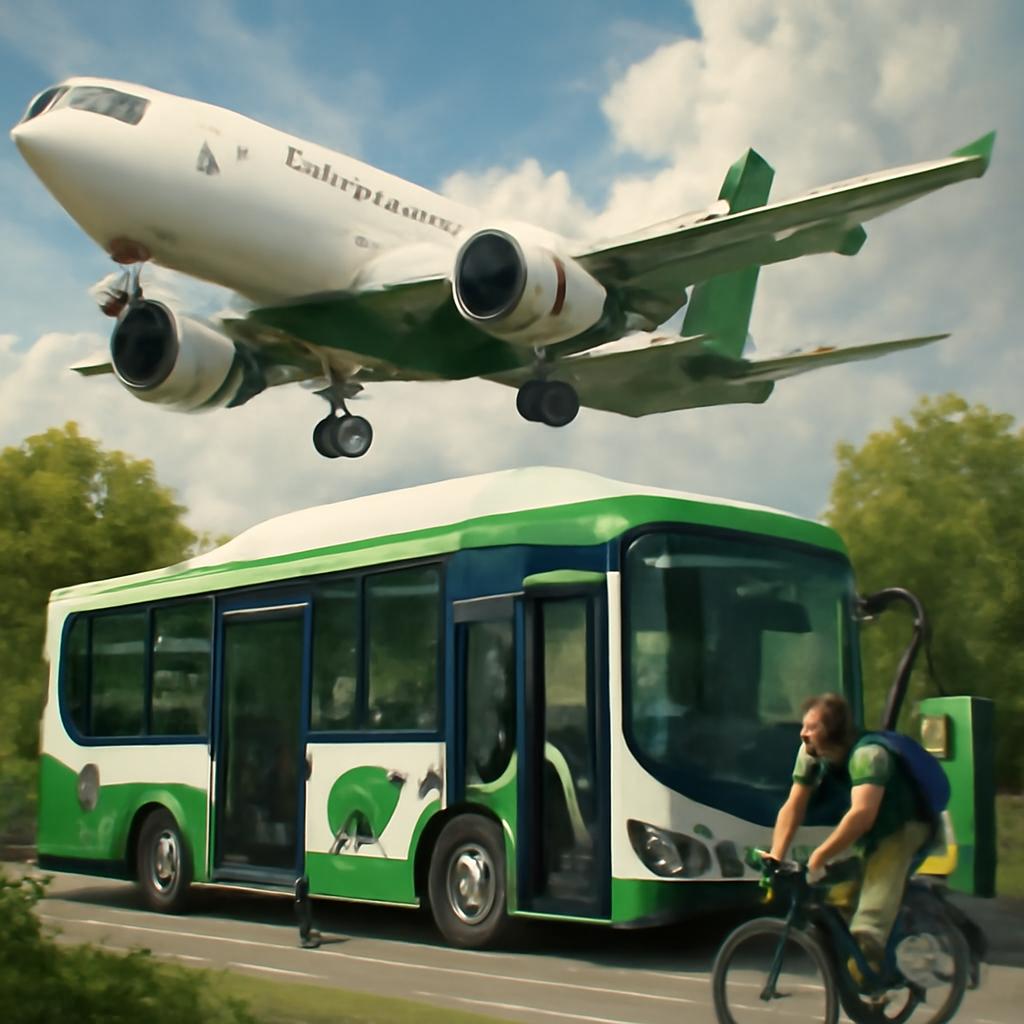 milhas para transporte sustentável
