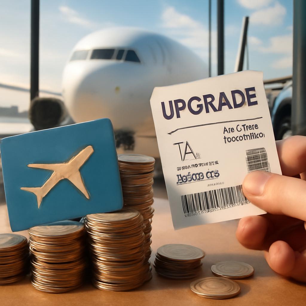 milhas para upgrade de serviços