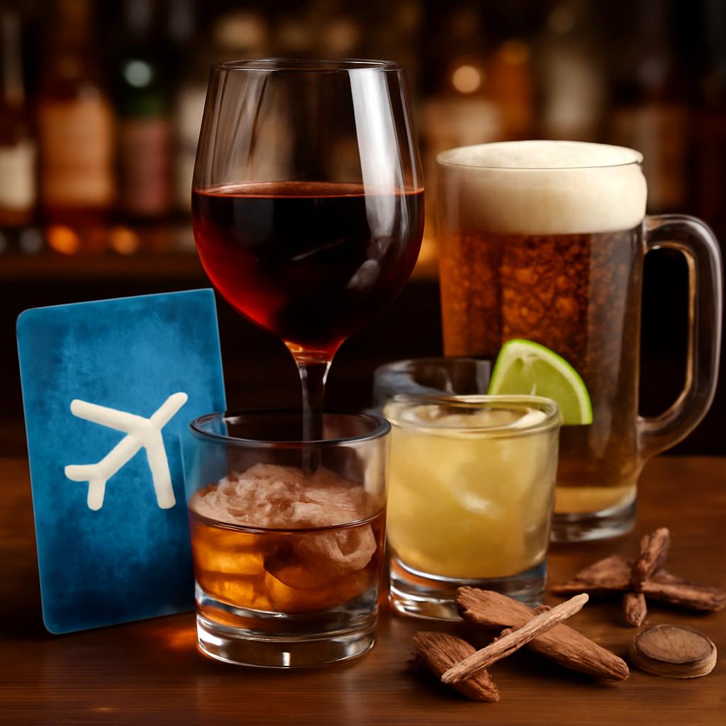 milhas para usar em bebidas