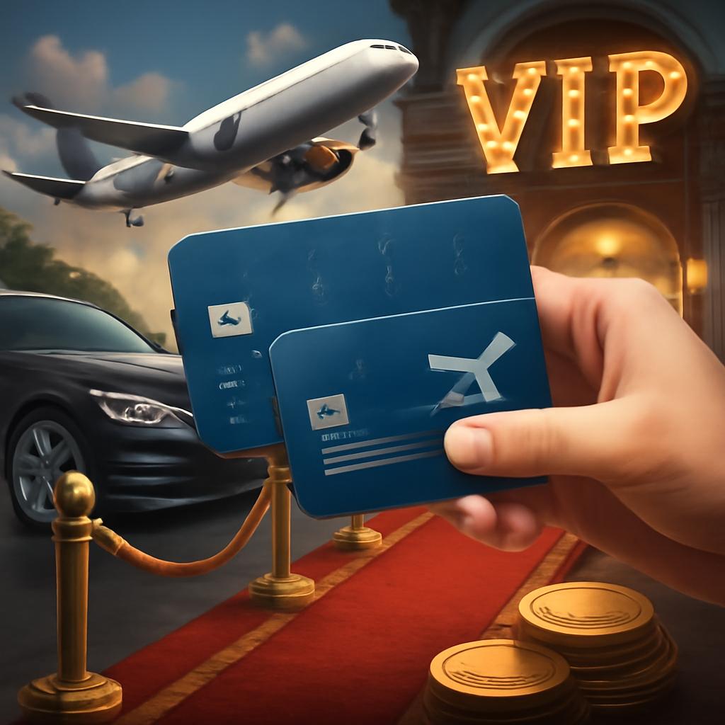 milhas para usar em eventos vip