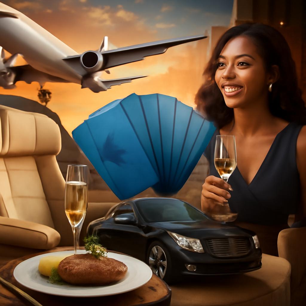milhas para usar em experiências vip