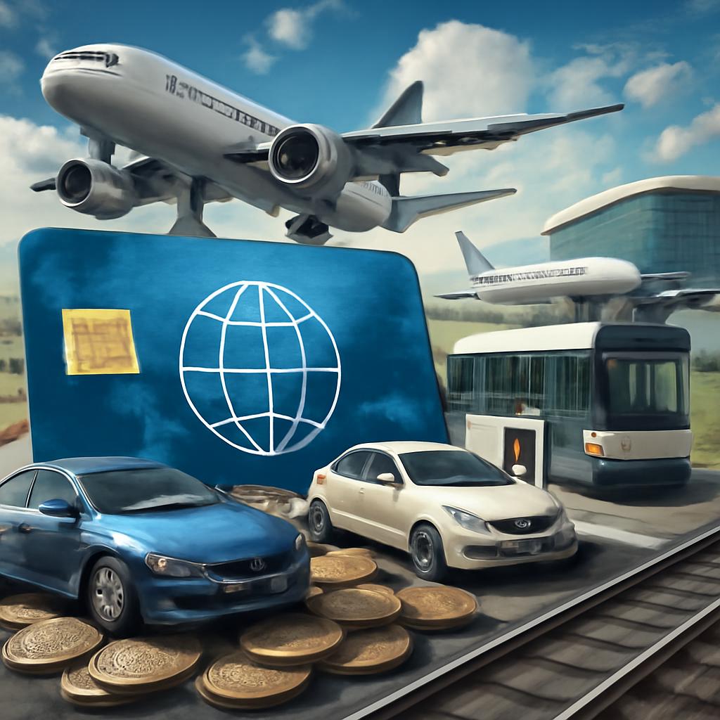 milhas para usar em transporte