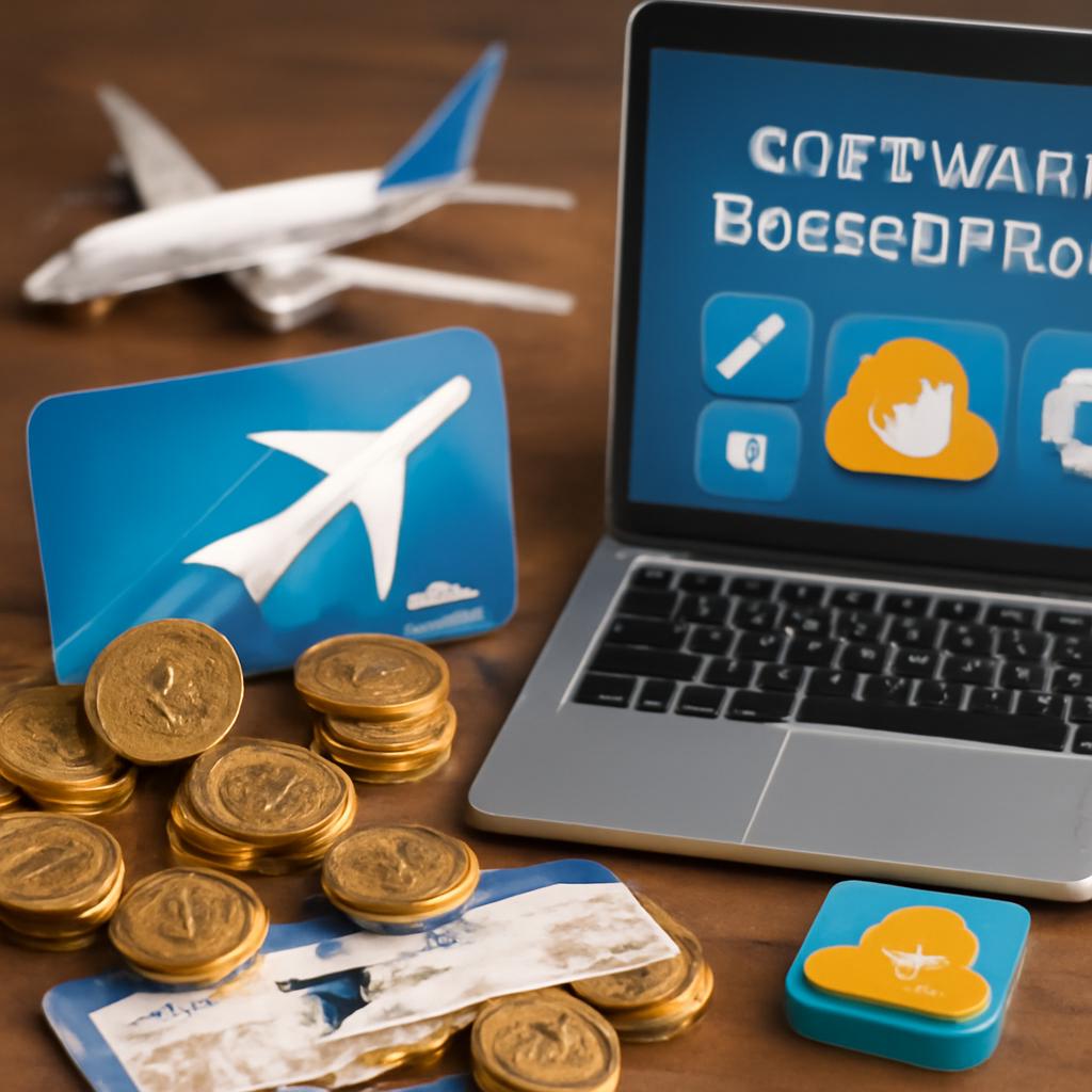 milhas para uso em assinaturas de software