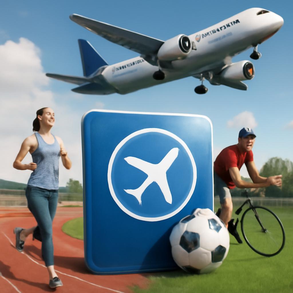 milhas para uso em atividades esportivas