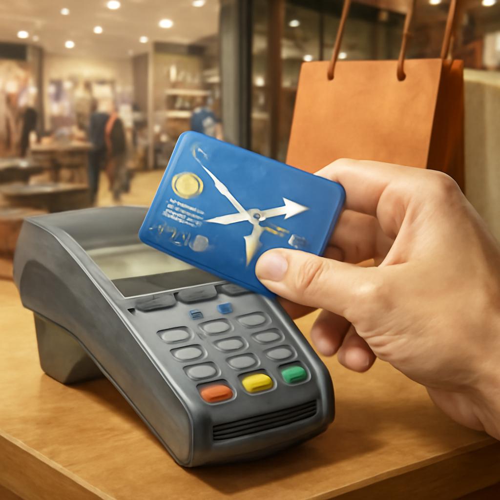 milhas para uso em compras em lojas físicas