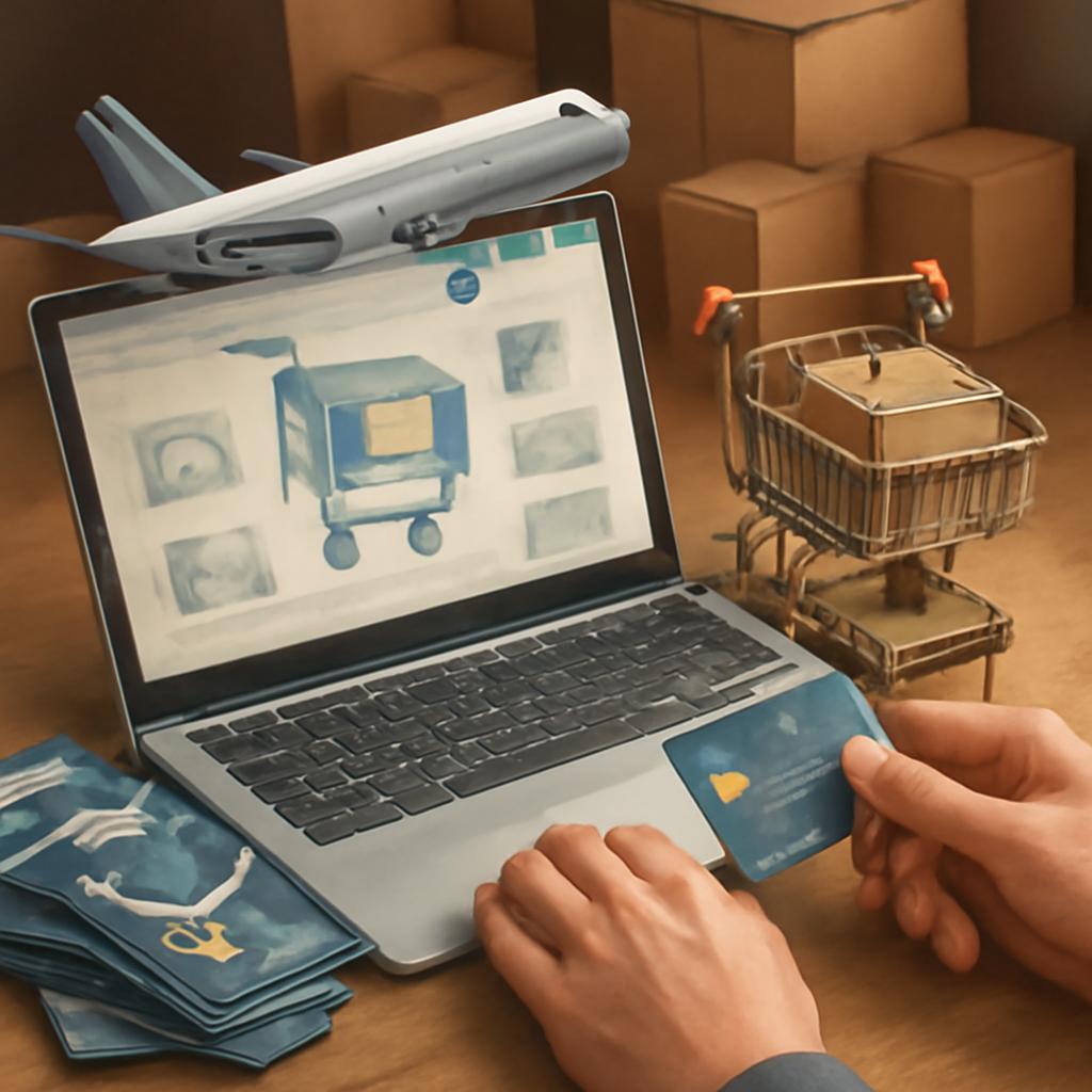 milhas para uso em compras em lojas virtuais