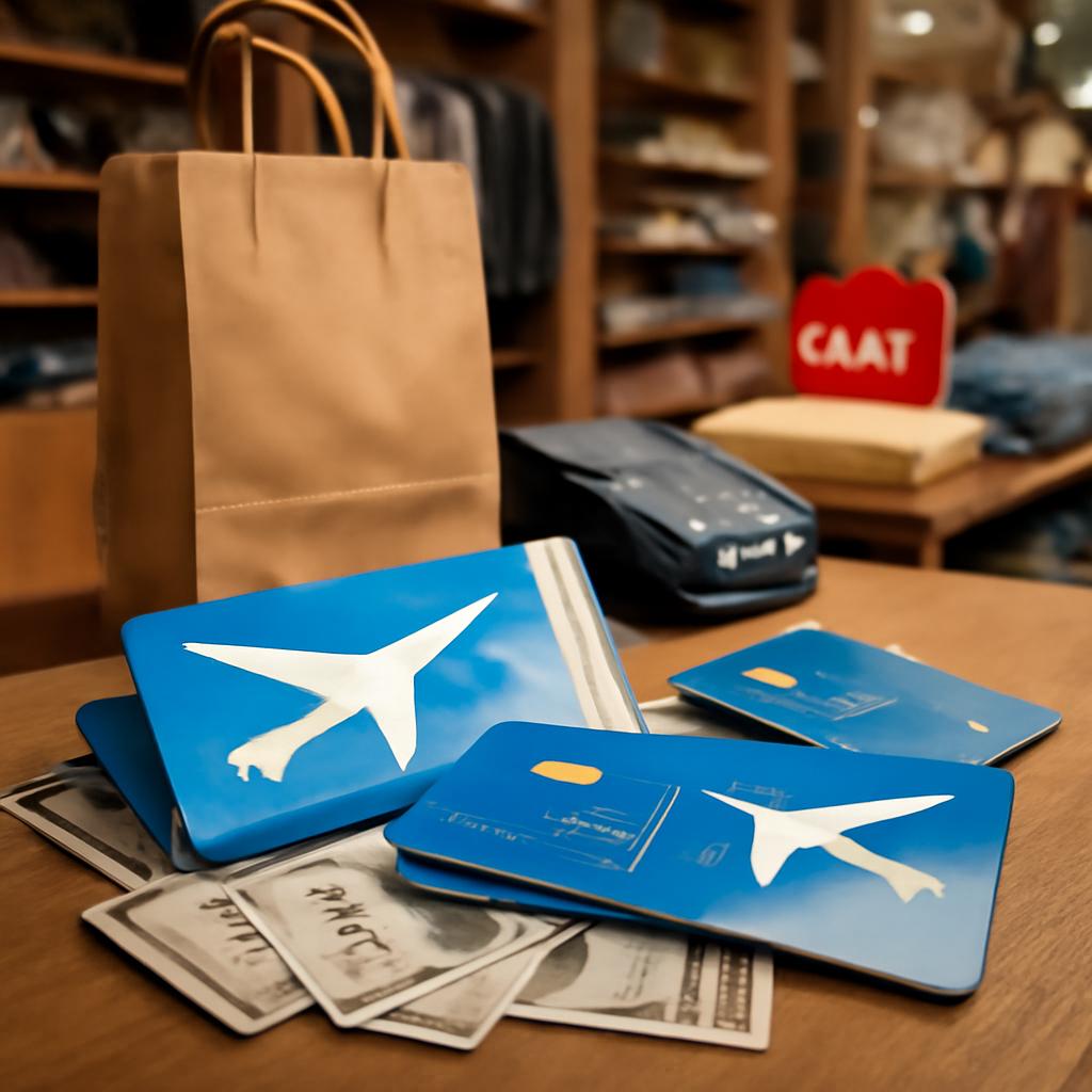 milhas para uso em compras físicas