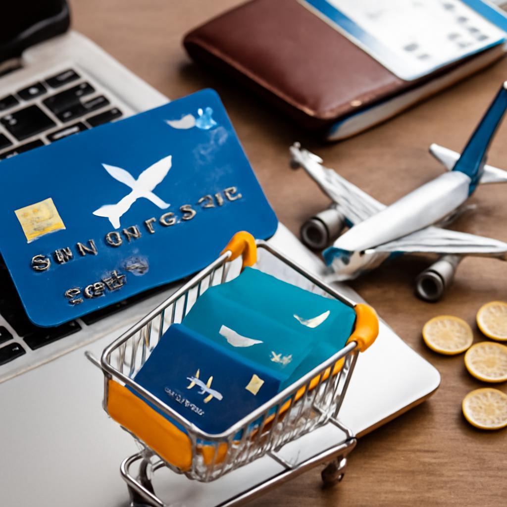 milhas para uso em compras on-line